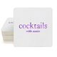 Big Word Cocktails Square Coasters Image 4 of 4